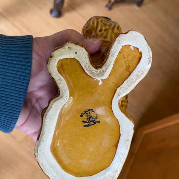 Gold Castle Porcelain Terrier Scotty Ceramic DOG Tea Candle Incense Holder Brown - Picture 9 of 10